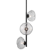 Amelie Iron 3 Light Vertical Pendant